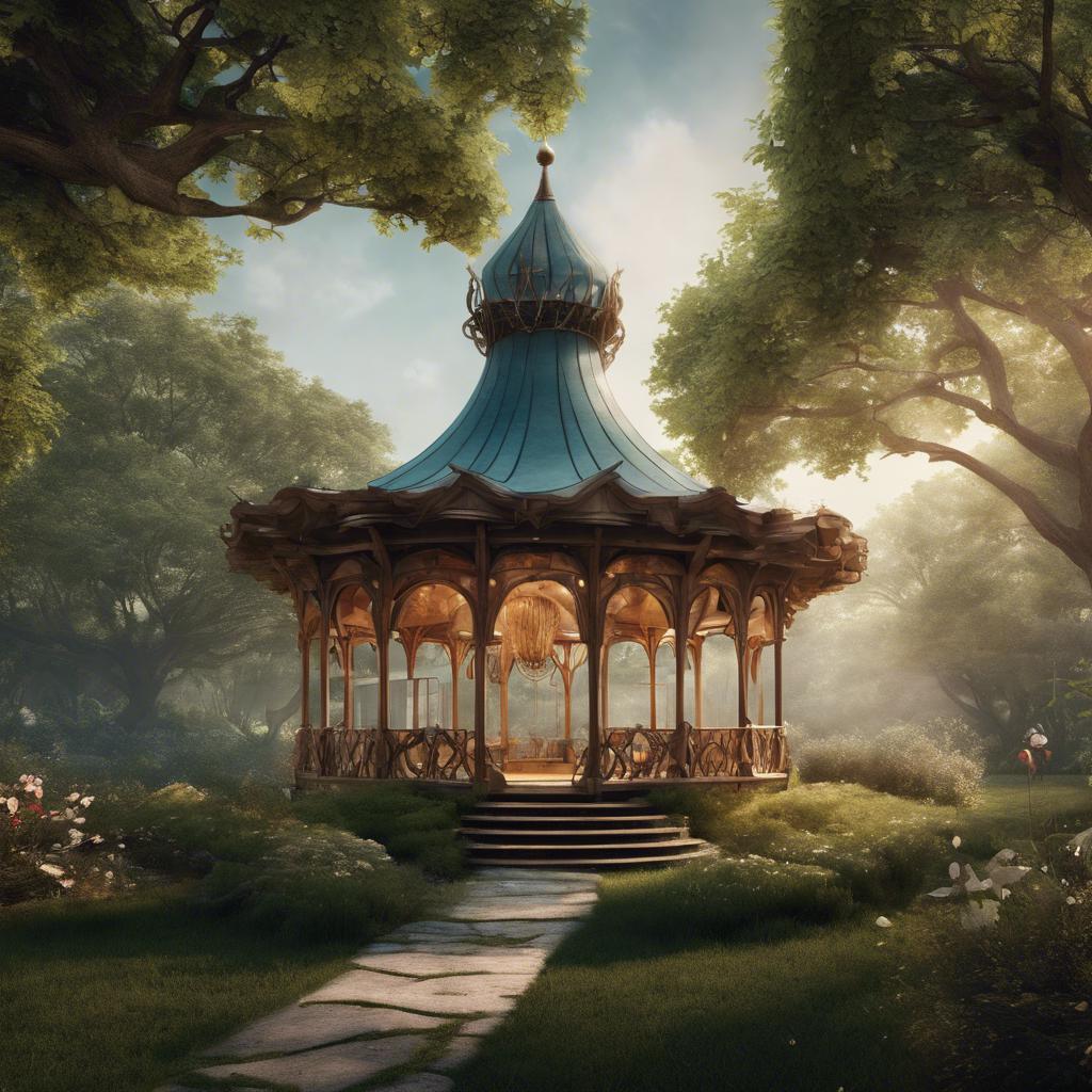 Whimsical Haven: A Multisensory Journey Through an Enchanting Pavilion