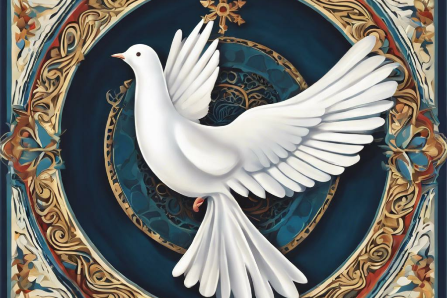 The Graceful Emblem: Holy Spirit’s Dove Embraces Peace