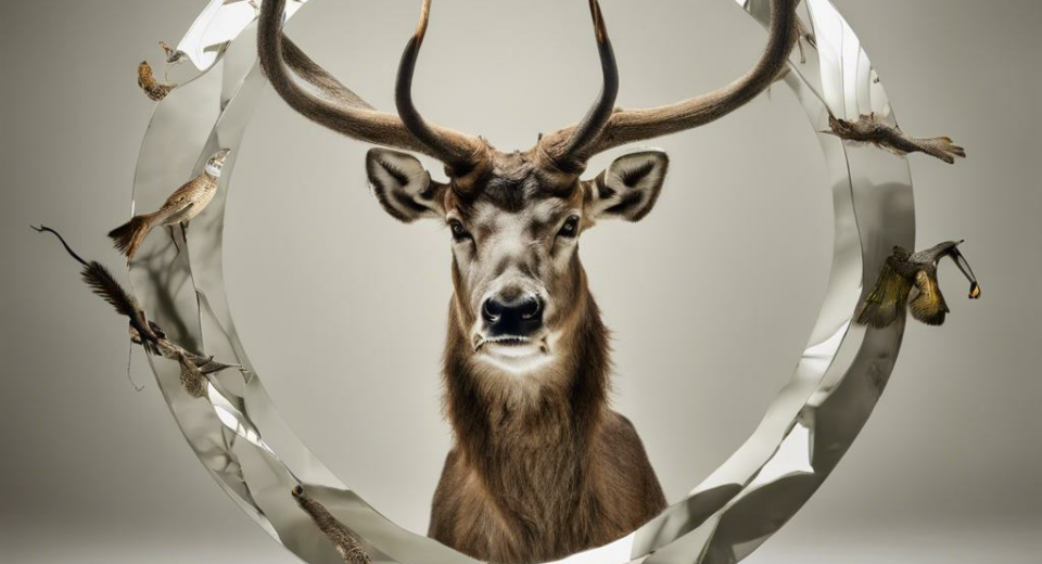 Unraveling Nature’s Mirror: Mesmerizing Wildlife Reflections in Taxidermy