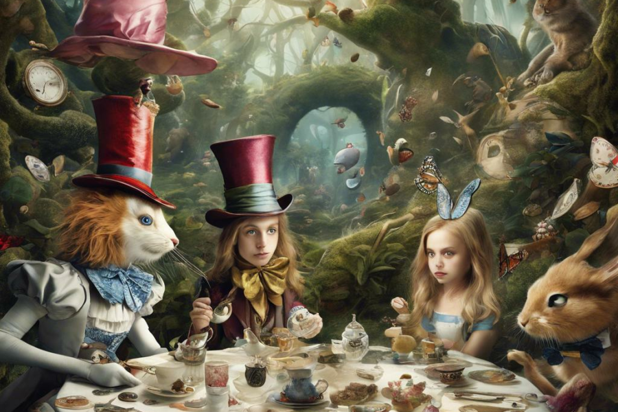 Wondrous Visions: Unlocking the Spellbinding Essence of Alice in Wonderland’s Concept Art