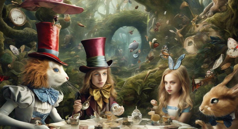 Wondrous Visions: Unlocking the Spellbinding Essence of Alice in Wonderland’s Concept Art