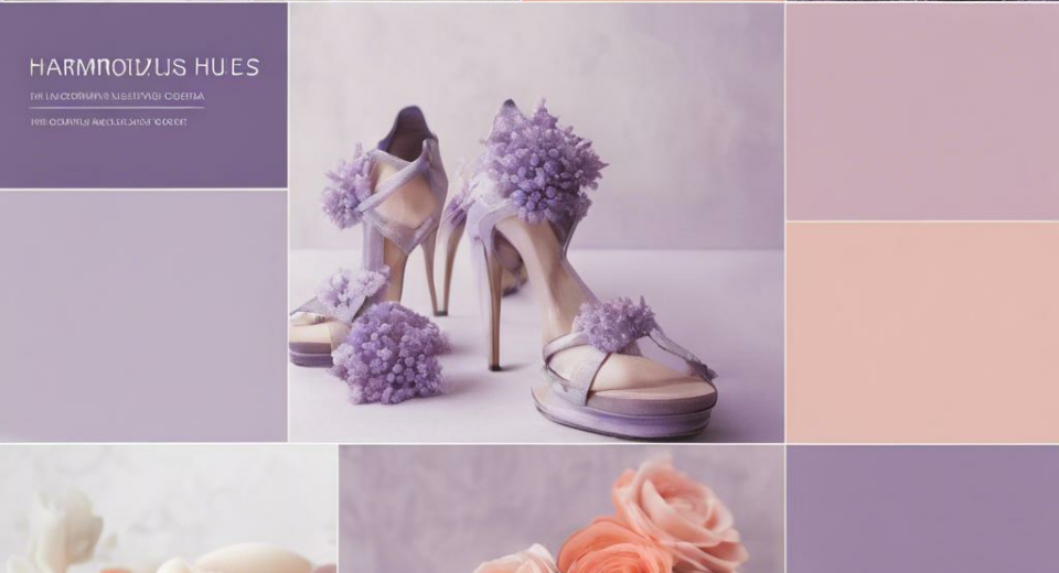 Harmonious Hues: Captivating Lavender & Coral Wedding Palette