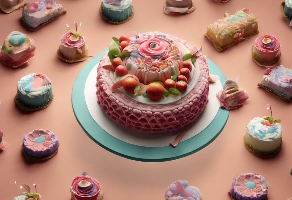 Artistic Delights: Unveiling the Magic of 2D Cake Designs