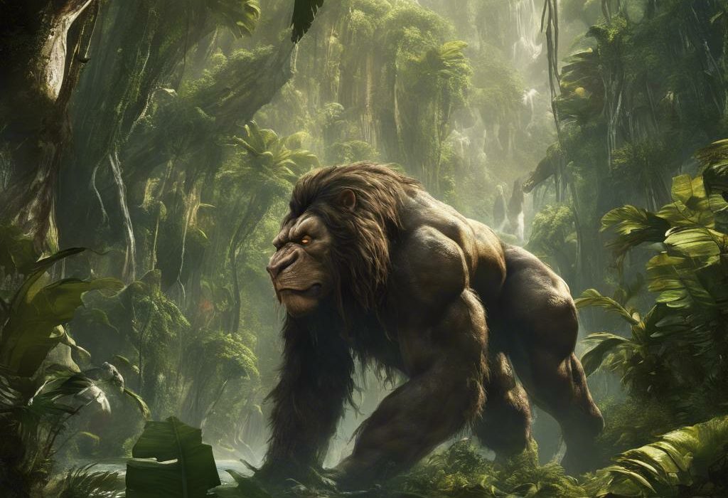 Unleashing Tarzan’s Untamed World: Mesmerizing Concept Art