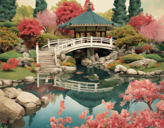 Whimsical Tapestry: Enchanting Lethbridge’s Serene Japanese Garden