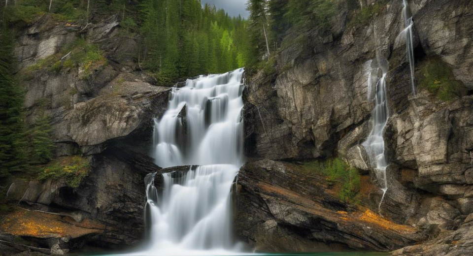 Nature’s Cascade: Cameron Falls, Canada’s Breathtaking Gift