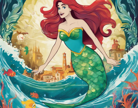 Wave-Worthy: The Enchanting Little Mermaid Spirit Jersey
