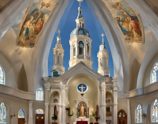 Sacred Serenity: Unveiling the Timeless Majesty of Immaculate Conception Church, Easton MA