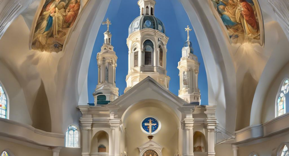 Sacred Serenity: Unveiling the Timeless Majesty of Immaculate Conception Church, Easton MA