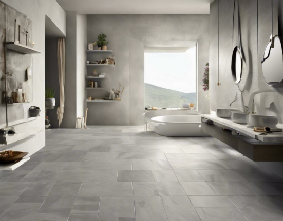 The Alluring Charm of Concept Gray: Mesmerizing Porcelain Tiles