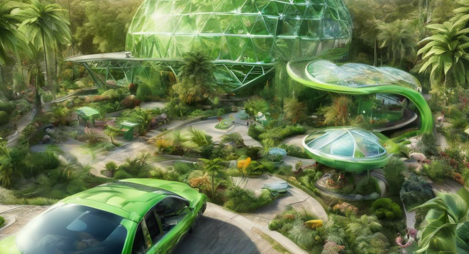 The Green Haven: Drive-in Paradise at Biodome!