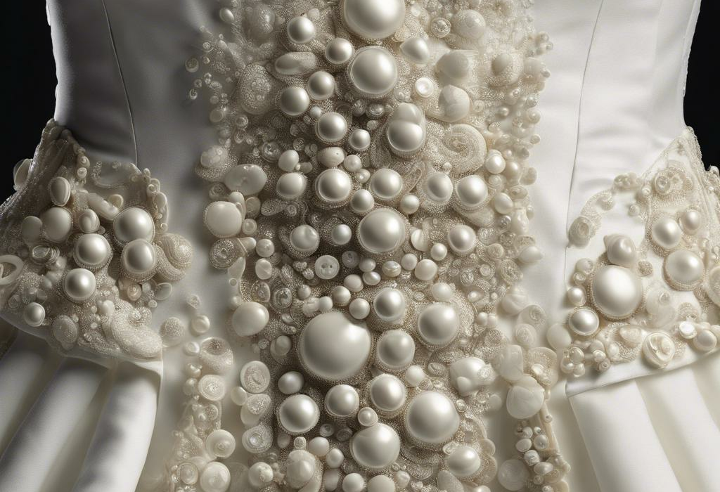 The Button-Flaunting Beauty: Unveiling the Ravishing Allure of Wedding Dress Buttons