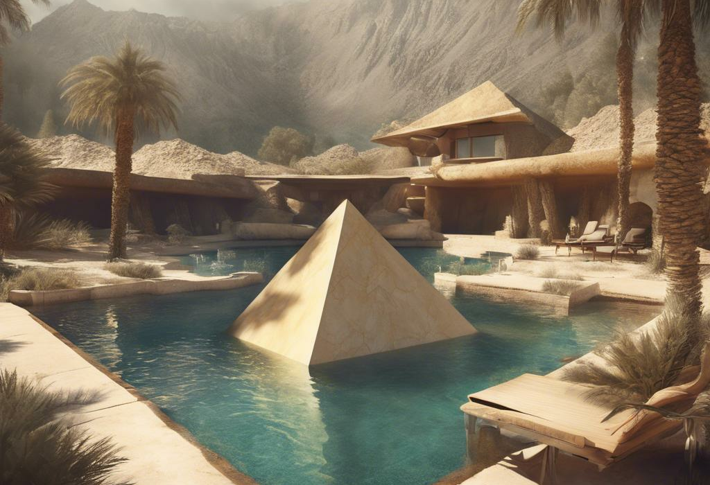 Unveiling the Mystical Charm: Pyramid Hot Springs