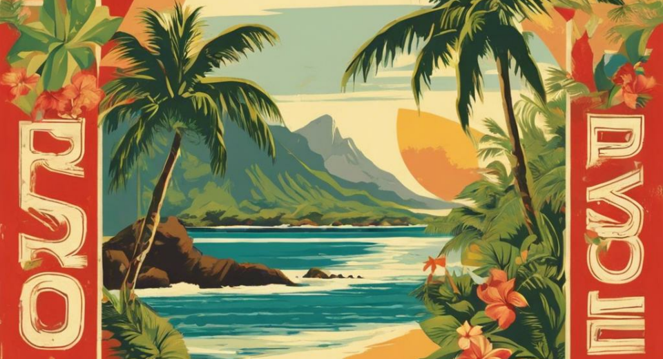 Rediscover Paradise: Nostalgic Charm of Vintage Hawaii Posters