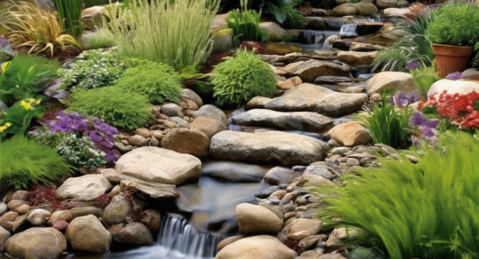 Flowing Beauty: Natural Backyard Stream Ideas