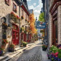 Exploring Charming Rue Saint Jean Quebec