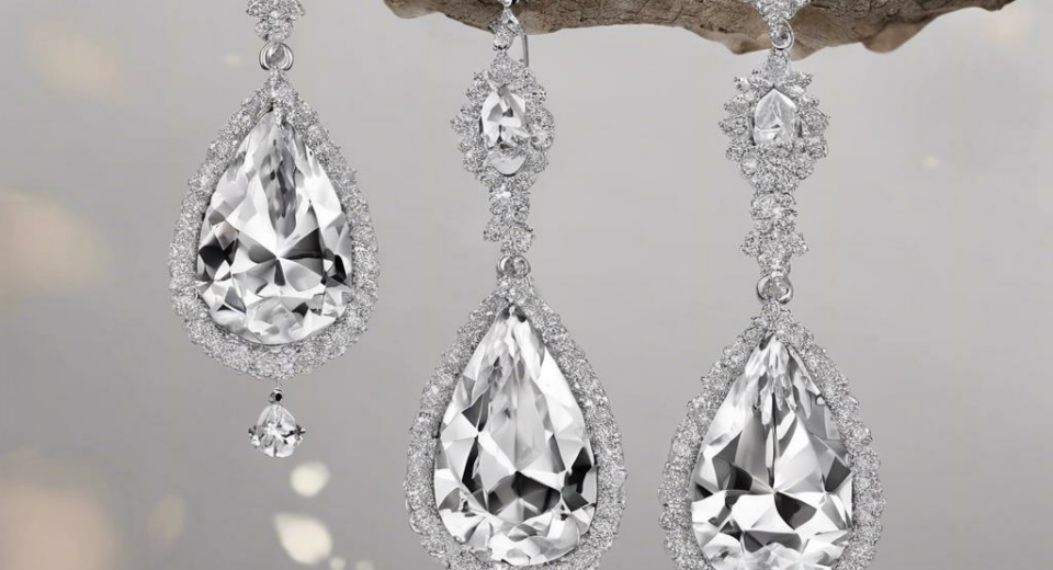 Dazzling Drops: The Beauty of Teardrop Wedding Earrings
