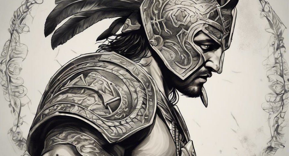 Unleashing the Warrior Within: Empowering Gladiator Tattoo Designs