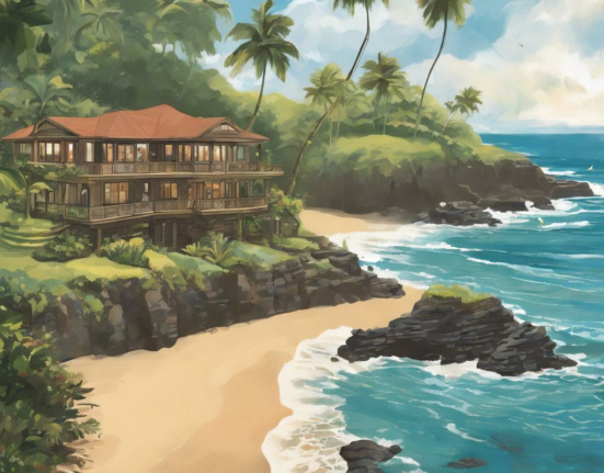 Discover the Enchanting Charm of Sealodge Beach in Princeville: A Hidden Gem in HI
