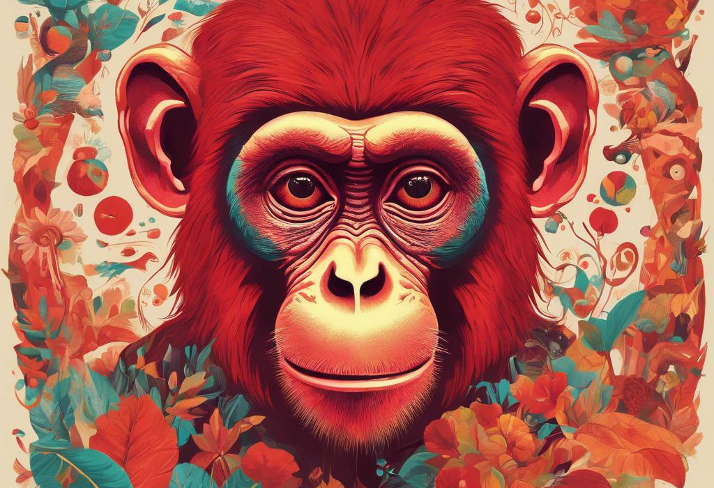 The Colorful World of the Red Monkey Lifestyle