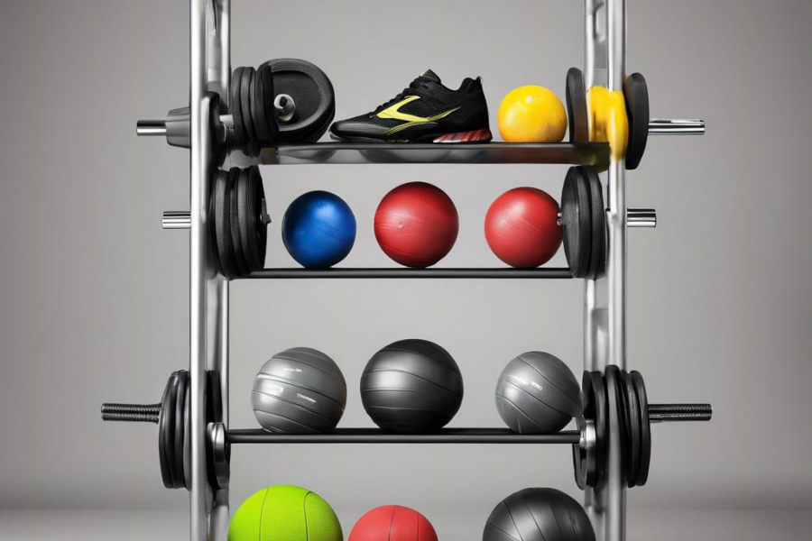 The Ultimate Fitness Organizer: Gym Accessory Rack