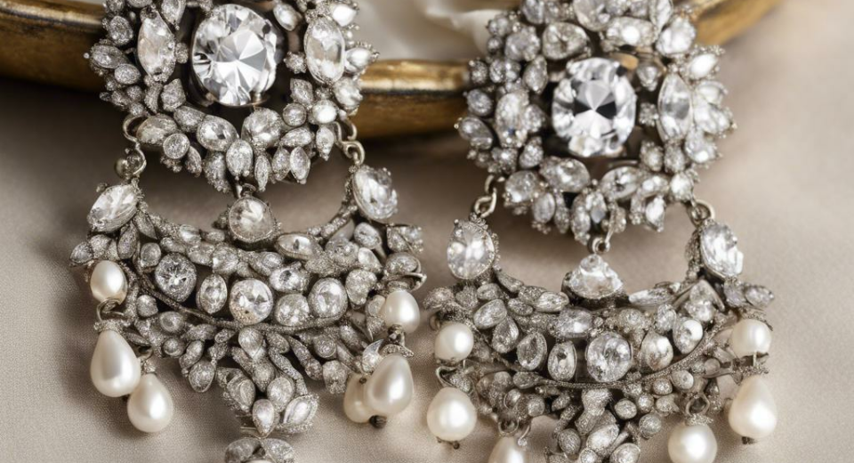 Timeless Treasures: Vintage Wedding Earrings