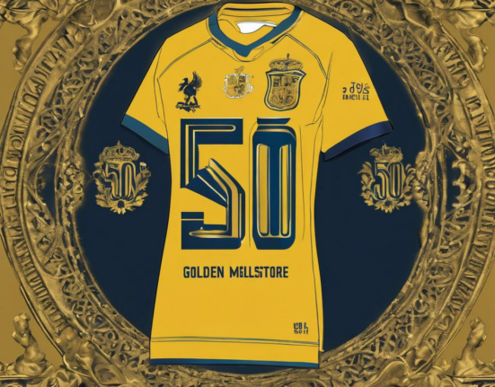 Golden Milestone: Celebrating 50 Years with a Special Spirit Jersey