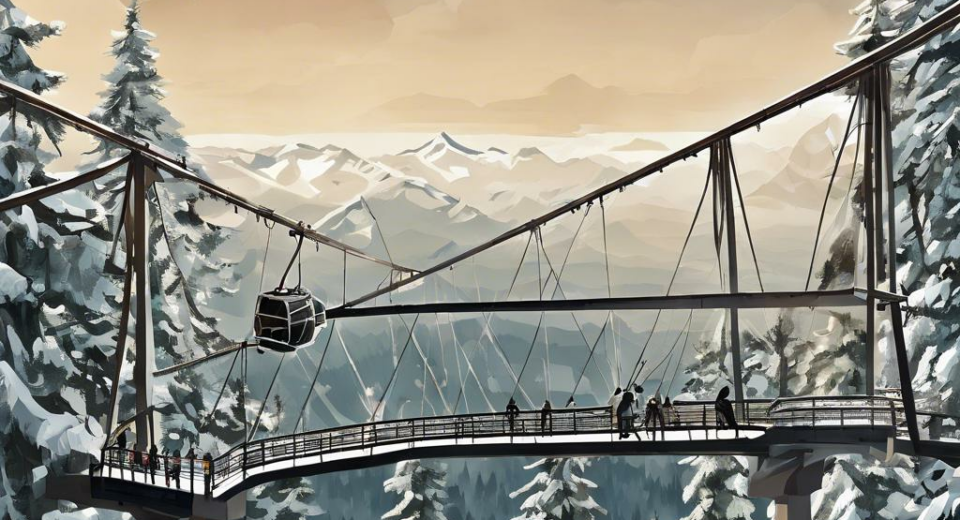 Exploring Grouse Mountain: A Thrilling Adventure on The Suspension Bridge